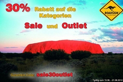 Roadsign Onlineshop: 30 Prozent Rabatt auf die Kategorien Sale und Outlet