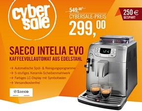 Philips Saeco HD8752/41 Intelia Evo Kaffee-Vollautomat