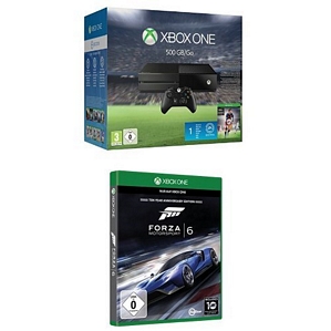 Konsolenbundle Xbox One + Forza 6 + FIFA16