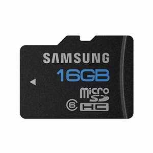 Samsung 16GB SDHC-Speicherkarte Class 6 (MB-MSAGTDQB)