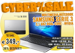 Samsung Serie 3 300E7A S08 17,3 Zoll Notebook