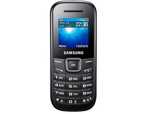 Samsung E1200i Mobiltelefon Schwarz TFT GSM