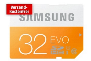Samsung SDHC EVO 32GB Class 10 UHS-I (MB-SP32D/EU)