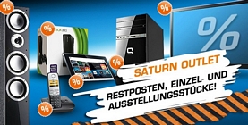 Saturn Outletshop auf Ebay – 10 Prozent Rabatt (bis zum 10. Oktober 2015)