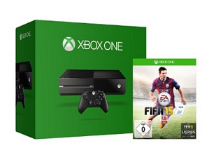 Konsolenbundle Xbox One + Forza5 + FIFA15 + 2. Controller + 3 Monate Xbox Live Gold