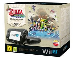 Nintendo Wii U Premium Pack 32 GB + Legend of Zelda Wind Waker HD