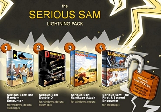 Indie Royale – The Serious Sam Lightning Pack (PC) ab etwa 3,20 Euro
