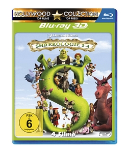 Shrek – Die komplette Geschichte – Quadrilogy [3D Blu-ray]