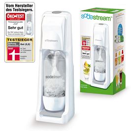 SodaStream 1011111497 Trinkwassersprudler Cool inklusive 1 Liter PET-Flasche und 1x SST-Alu Zylinder