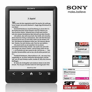Sony PRS-T3 6 Zoll eBook Reader in 3 verschiedenen Farben