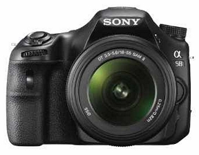 Sony Alpha 58 Kit 18-55 mm + 55-200mm Spiegelreflexkamera