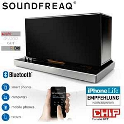Soundfreaq SFQ-01A 2.1 Lautsprechersystem mit Dockingstation und Bluetooth