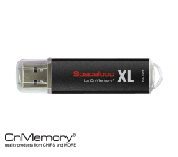 CnMemory 64GB Spaceloop XL schwarz USB-Stick