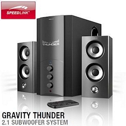 Speedlink Gravity Thunder SL-8267-BK 2.1 PC Lautsprecher-System