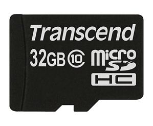 Transcend Extreme-Speed Class 10 microSDHC 32GB Speicherkarte (TS32GUSDC10E)