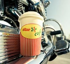 Kostenloser Kaffee für Biker jeden Samstag und Sonntag bei allen star-Tankstellen