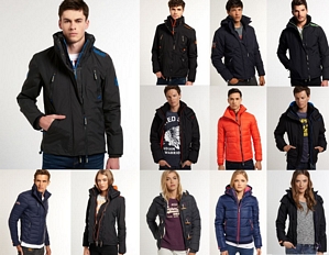 Neue Herren Superdry Jacken für Damen und Herren
