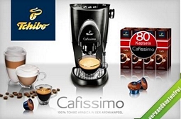 Tchibo Cafissimo Kaffeemaschine inkl. 80 Kaffeekapseln