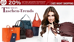 Tchibo Onlineshop: Latenight-Shopping mit 20 Prozent Rabatt von 18 – 24 Uhr