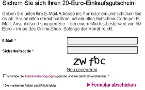 Telekom Life Magazin: 20 Euro Gutschein mit 50 Euro Mindestbestellwert für den Adidas Onlineshop geschenkt