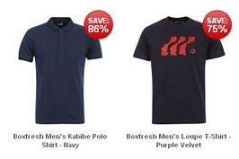 thehut: Boxfresh Shirts ab 6,43 Euro zzgl. Versand
