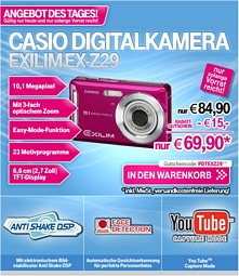 Digitalkamera Casio Exilim EX-Z29 Purple