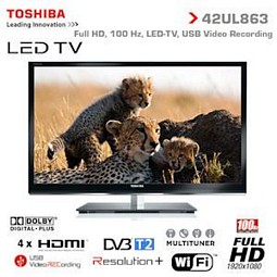 Toshiba 42UL863 42 Zoll LCD-TV mit Triple-Tuner