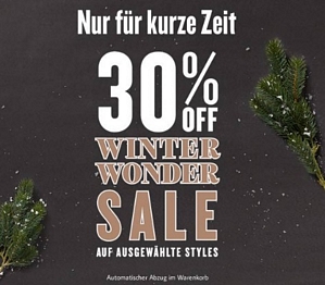 Tom Tailor: Winter Wonder Sale mit 30 Prozent Rabatt