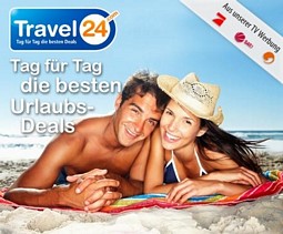 DailyDeal: 15 statt 120 Euro für Pauschalreise von Travel24.com
