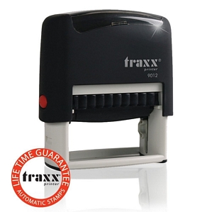 XXL TRAXX 9012 Marken-Stempel 48 x 18mm 5-zeilig Gehäuse individuelle Gestaltung