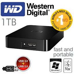 Western Digital Elements SE Portable USB 3.0 1TB externe Festplatte 2,5 Zoll