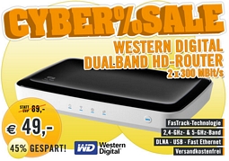 Western Digital My Net N600 300 Mbit Dualband-Router