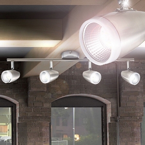 16 Watt SMD LED Retro Decken Spot beweglich 4x Strahler Wohnzimmer Lampe Leuchte