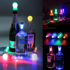 6er-SET LED-Korken / Flaschenlicht / LED Lampe / Geschenkidee / Flaschenlampe