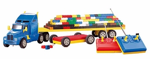 Ebay-WOW: Playtastic Riesen US Truck Sattelschlepper mit 500 Steck-Bausteinen
