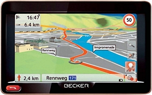 Becker Ready 50 LMU Plus Navigationsgerät 5 Zoll