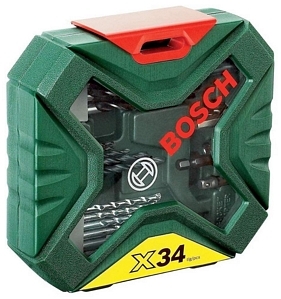 Bosch X-Line 34-tlg. Bohrer Schrauberset Bitset Bits