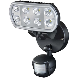 Brennenstuhl Hochleistungs-LED-Leuchte L801 PIR IP55 mit Infrarot, schwarz