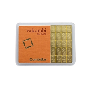 Combibar Gold 20 g mit 20x 1 Gramm Goldbarren
