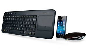 Logitech Harmony Smart Keyboard Universal Tastatur Harmony Hub Fernbedienung