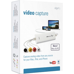 Elgato Video Capture + Bearbeitungs Software USB-Grabber VHS Digitalisierung