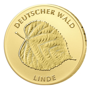 Goldmünze BRD 20 Euro 2015 st Linde Prägestätte unserer Wahl 999,9er Gold 3,89g
