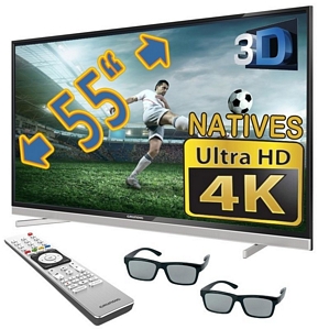 Grundig 55 VLX 8481 BL 55 Zoll 3D Ultra-HD Fernseher