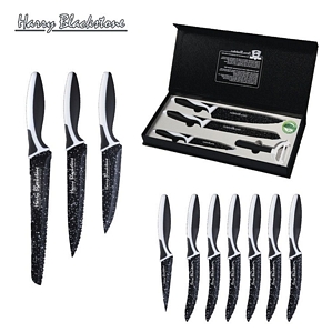 Harry Blackstone 14 teiliges Messerset Lotoseffekt Küchenmesser