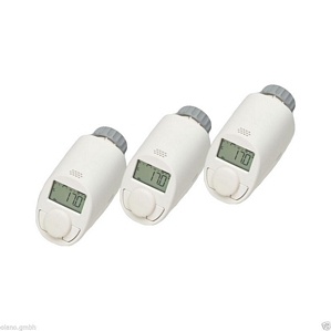 3er Pack eQ-3 Heizkörper-Thermostat 132231A2A Energiespar-Regler Typ N CC-RT-N