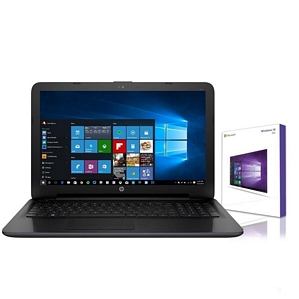 HP Hewlett-Packard 15,6 Zoll Notebook – Quad Core 4 x 1,80 GHz – 500 GB – 4 GB – Windows 10 Pro