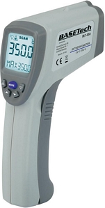 Infrarot-Thermometer Basetech IRT-350 Optik 10:1 -32 bis +350 °C