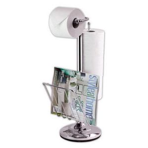 Inno Essentials Toilet Caddy Toilettenpapierhalter mit Zeitschriftenständer