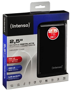 Intenso Memory Case 2,5TB USB 3.0 externe Festplatte 2,5 Zoll