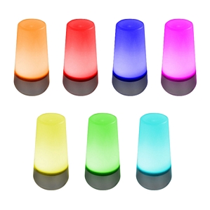 EAXUS 2er Set LED-Lampe Stimmungslicht Farbwechsel 7 Farben